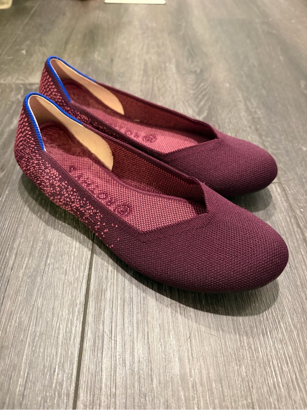 Rothy’s the flat in fig python size 9